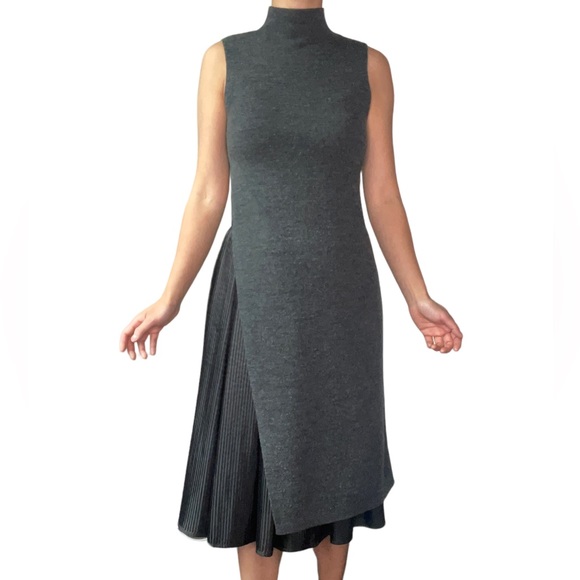 Tops - Marino Wool Blend Sleeveless Knit Tunic